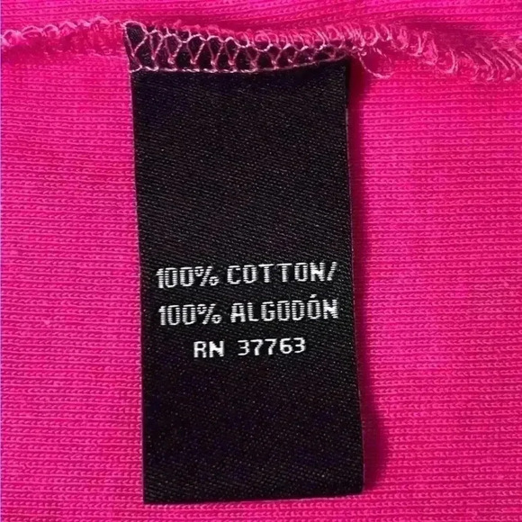 Rafaella Sportswear Subtle Bow Embellished Knit Top in Hot Pink. Size Small. NWT - Picture 12 of 16